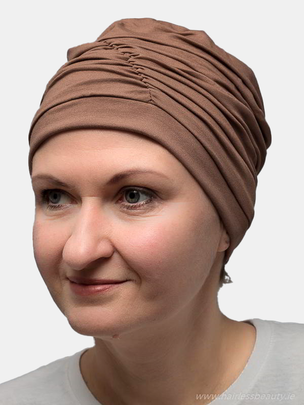 Stylish turban, perfect for hair loss