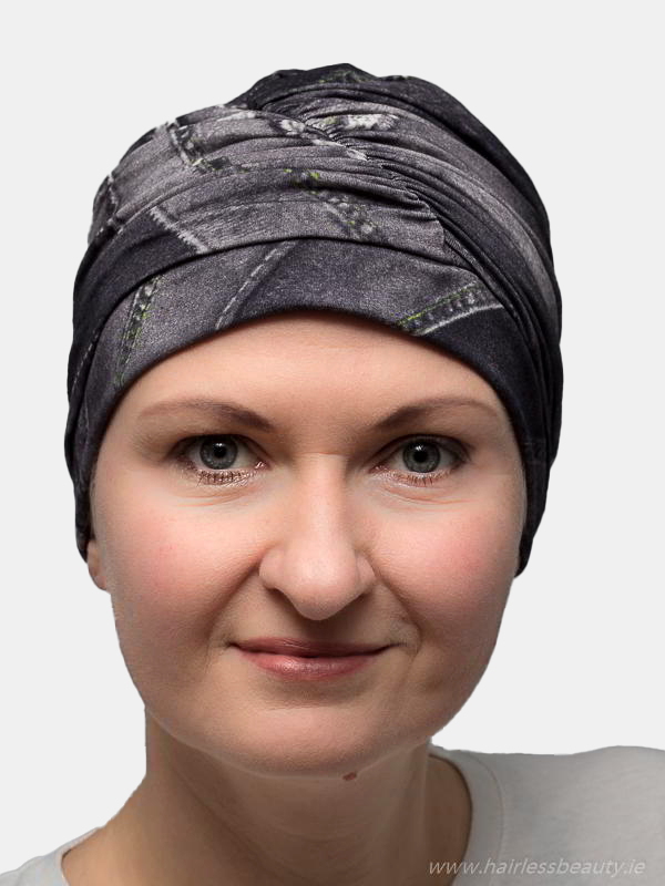 Soft bamboo headwear for alopecia patients, perfect for sensitive scalps