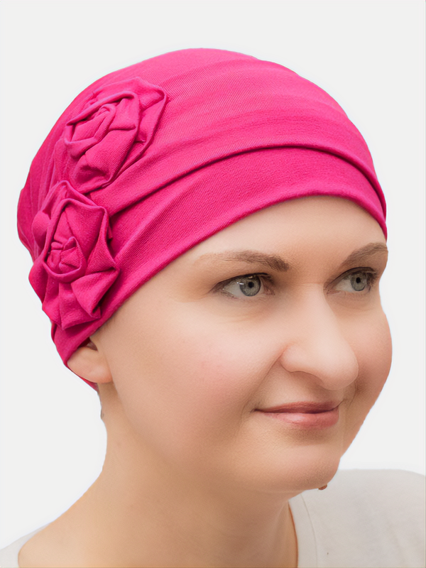 Fashionable and versatile Heather headwear, perfect for creating stylish outfits while ensuring comfort for sensitive scalps