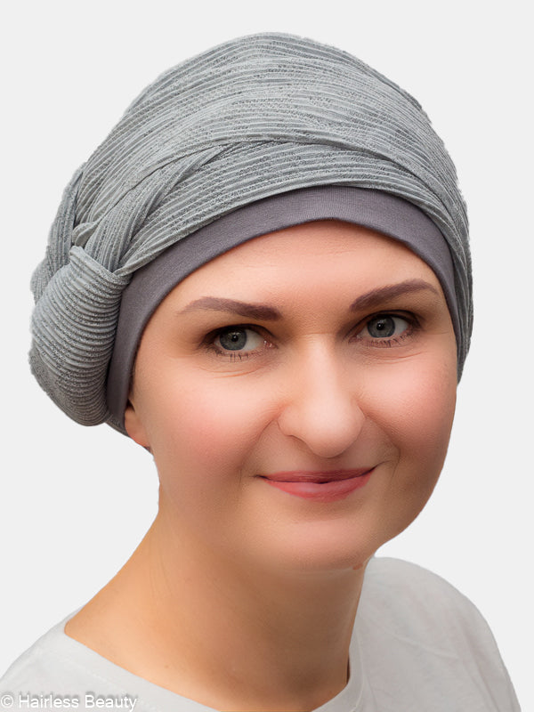 Passiflora turban, simple design, ideal for alopecia and cancer hair loss