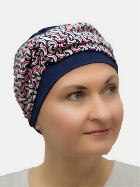 Lily bamboo turban, soft, and gentle for sensitive scalps during chemo, cancer, and hair fall